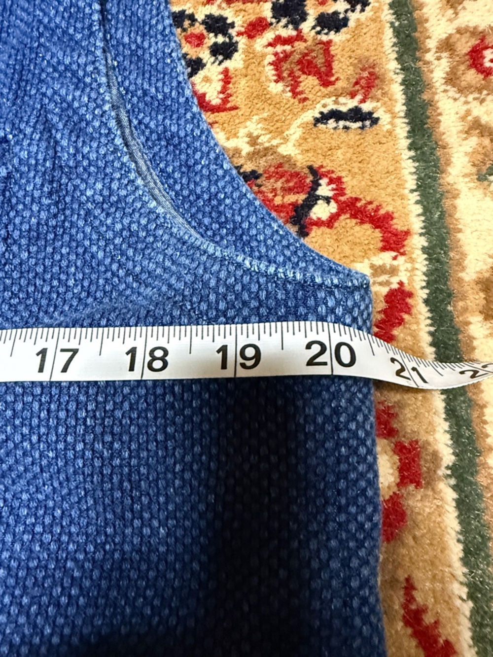 Momotaro Indigo Sashiko Blue Denim Vest - Picture 11 of 13